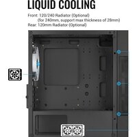 Корпус AeroCool Atomic Lite-G-BK-V1 - Изображение №16 — Chaika Market