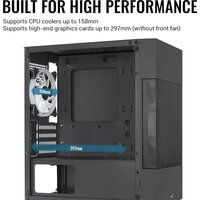 Корпус AeroCool Atomic Lite-G-BK-V1 - Изображение №18 — Chaika Market