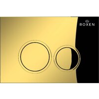 Унитаз подвесной Roxen Vine Tornado в комплекте с инсталляцией StounFix Dual Fresh 6 в 1 979013 (кнопка: золото глянцевое) - Изображение №2 — Chaika Market