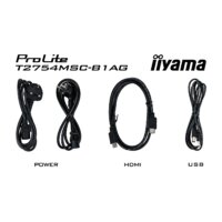 Информационная панель Iiyama ProLite T2754MSC-B1AG - Изображение №4 — Chaika Market