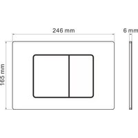 Унитаз подвесной Roxen StounFix Dual Fresh 968521 - Изображение №11 — Chaika Market