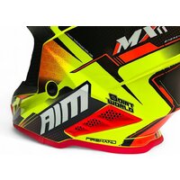 Мотошлем AIM RH855 Fiber Glass Swift RH855S-BYB-XS (XS, желтый/черный) - Изображение №9 — Chaika Market