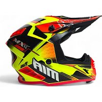 Мотошлем AIM RH855 Fiber Glass Swift RH855S-BYB-XS (XS, желтый/черный) - Изображение №5 — Chaika Market