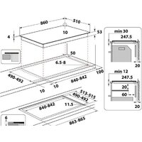 Варочная панель Whirlpool SMP 9010 C / NE / IXL - Изображение №6 — Chaika Market