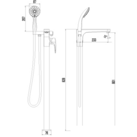 Смеситель Lemark Shift [LM4344C] - Изображение №2 — Chaika Market