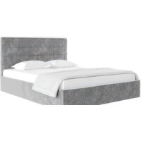 Кровать НК-Мебель Соната 90x200 72307362 (велюр светло-серый) — Chaika Market