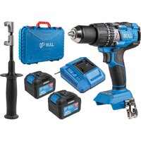 Ударная дрель-шуруповерт Bull SR 1805 (с 2-мя АКБ 6 Ah, кейс) — Chaika Market