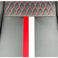 Игровое (геймерское) кресло AksHome Bolid Eco 80349 (белый/черный/красный) - Изображение №9 — Chaika Market