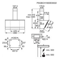 Кухонная вытяжка AEG DVE5971HG - Изображение №3 — Chaika Market