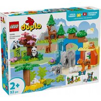 Конструктор LEGO Duplo 10446 Семьи диких животных 3в1 — Chaika Market