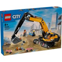 Конструктор LEGO City 60420 Желтый экскаватор — Chaika Market