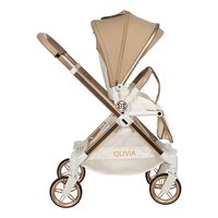 Коляска прогулочная «книга» Farfello Olivia (кварцевый песок) - Изображение №2 — Chaika Market
