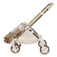 Коляска прогулочная «книга» Farfello Olivia (кварцевый песок) - Изображение №13 — Chaika Market