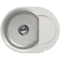 Кухонная мойка Elleci Easy Round 600 Bianco 52 — Chaika Market