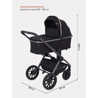 Универсальная коляска Rant Falcon RA098 (3 в 1, black) - Изображение №28 — Chaika Market