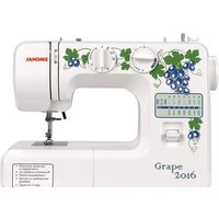 Электромеханическая швейная машина Janome Grape 2016 — Chaika Market