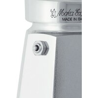 Гейзерная кофеварка Bialetti Moka Express (12 порций) - Изображение №3 — Chaika Market