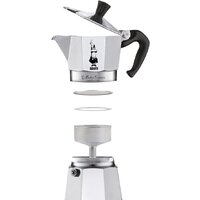 Гейзерная кофеварка Bialetti Moka Express (12 порций) - Изображение №2 — Chaika Market