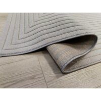 Ковер для жилой комнаты Radjab Carpet Сканди Сизаль Прямоугольник 10936B 12219RK (3x4, Grii/Grii) - Изображение №5 — Chaika Market