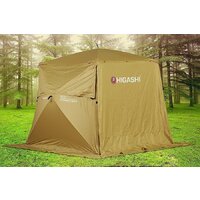 Кемпинговая палатка Higashi Pyramid Camp Olive Кухня-шатер 03462 - Изображение №4 — Chaika Market