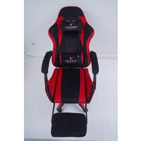 Игровое (геймерское) кресло Calviano 1584 (велюр, черный/красный) - Изображение №12 — Chaika Market