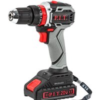 Ударная дрель-шуруповерт P.I.T. PSR18-D4 Promo (с 1-им АКБ, набор оснастки) — Chaika Market