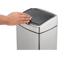 Мусорное ведро Brabantia Touch Bin 10 л (стальной полированный) - Изображение №6 — Chaika Market