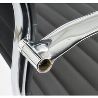 Офисное кресло TetChair Urban-Low (кожзам, металлик) - Изображение №9 — Chaika Market