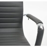 Офисное кресло TetChair Urban-Low (кожзам, металлик) - Изображение №6 — Chaika Market