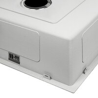 Кухонная мойка ARFEKA ECO AR 450*450 SATIN DECOR MILLET GRAINS - Изображение №4 — Chaika Market