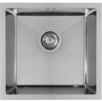 Кухонная мойка ARFEKA ECO AR 450*450 SATIN DECOR MILLET GRAINS - Изображение №2 — Chaika Market