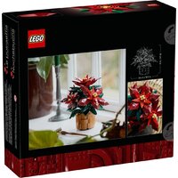 Конструктор LEGO Icons 10370 Пуансеттия - Изображение №8 — Chaika Market