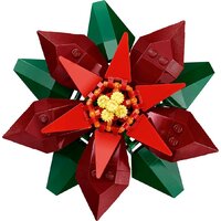 Конструктор LEGO Icons 10370 Пуансеттия - Изображение №4 — Chaika Market