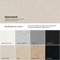 Кухонная мойка Polygran Alto 780 (кремовый) - Изображение №3 — Chaika Market