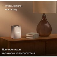 Умная колонка Яндекс Станция Макс (с хабом умного дома Zigbee, бежевый) - Изображение №10 — Chaika Market