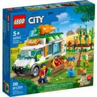 Конструктор LEGO City 60345 Фургон для фермерского рынка — Chaika Market