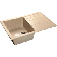 Кухонная мойка GranFest Quadro GF-Q780L (песочный) — Chaika Market