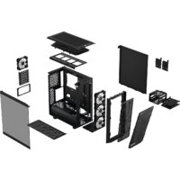 Корпус Fractal Design Meshify 2 Compact RGB Black TG Light Tint FD-C-MES2C-06 - Изображение №12 — Chaika Market