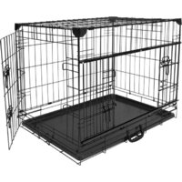 Клетка Duvo Plus Pet Kennel Ninja xlarge 11642/DV (черный) — Chaika Market