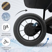 Универсальная коляска Sweet Baby Amare GL 2в1 (серый) - Изображение №12 — Chaika Market