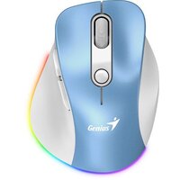 Мышь Genius Ergo 9000S Pro (голубой) — Chaika Market
