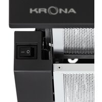 Кухонная вытяжка Krona Kamilla T 600 2 мотора (черный) - Изображение №10 — Chaika Market