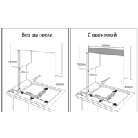 Варочная панель Weissgauff HGG 6445 BL Volcano Burner - Изображение №2 — Chaika Market