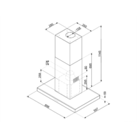 Кухонная вытяжка Smeg KI90XE - Изображение №2 — Chaika Market