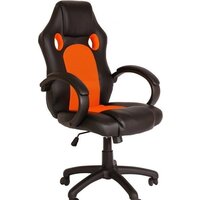 Офисное кресло Меб-ФФ MF-2008H (черный/оранжевый) — Chaika Market
