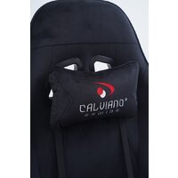 Игровое (геймерское) кресло Calviano 1584 (велюр, черный) - Изображение №17 — Chaika Market
