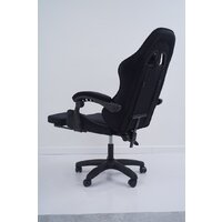 Игровое (геймерское) кресло Calviano 1584 (велюр, черный) - Изображение №7 — Chaika Market