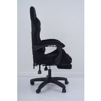 Игровое (геймерское) кресло Calviano 1584 (велюр, черный) - Изображение №13 — Chaika Market