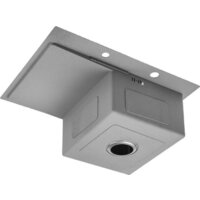 Кухонная мойка Saniteco 6550-L (с сифоном, дозатором и коландером) - Изображение №4 — Chaika Market
