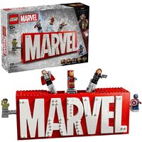 Конструктор LEGO Marvel 76313 Логотип MARVEL с минифигурками — Chaika Market